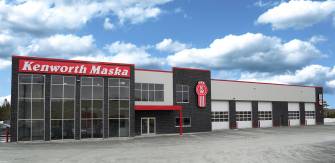 MASKA inaugurera officiellement sa nouvelle succursale  de Sherbrooke en mai prochain - Kenworth Maska