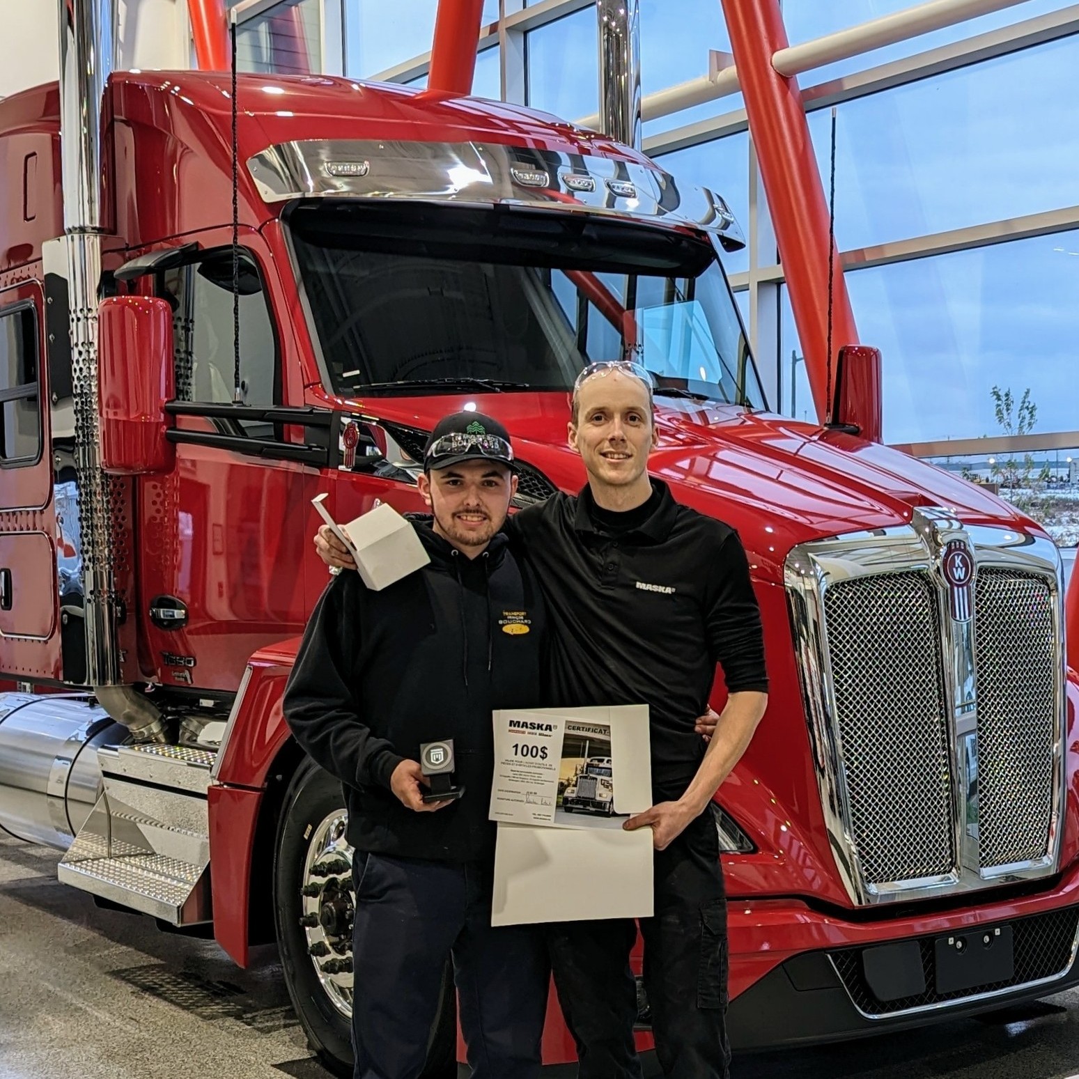 camion lourd bourse étudiante mécanique Kenworth 