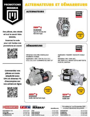PROMOTION MASKA / DELCO REMY